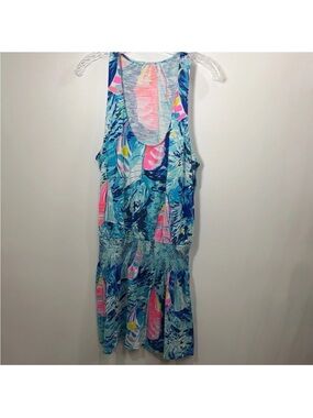 Lilly Pulitzer Tideline sparkling hey bay bay multi dress size large